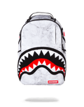 WHITE MARBLE BACKPACK