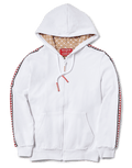 SHARKTRACK SPUCCI ZIPUP HOODIE (WHITE)