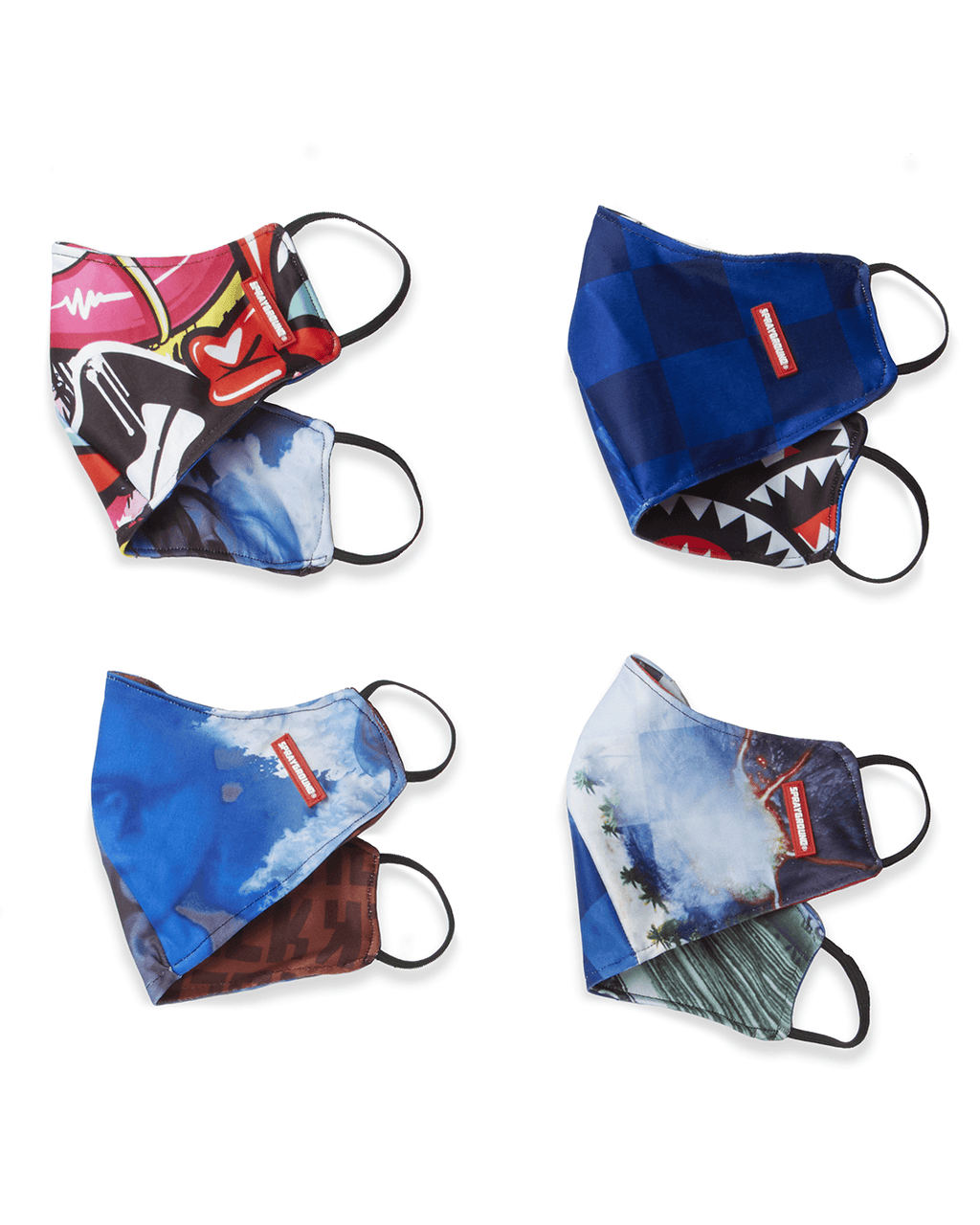 REVERSIBLE SPORT FIT ADULT FASHION MASK (MYSTERY PACK)