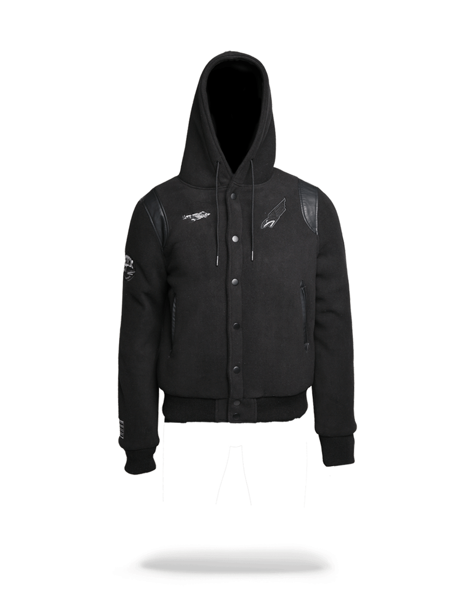 VARSITY ARMY PATCHES JACKET