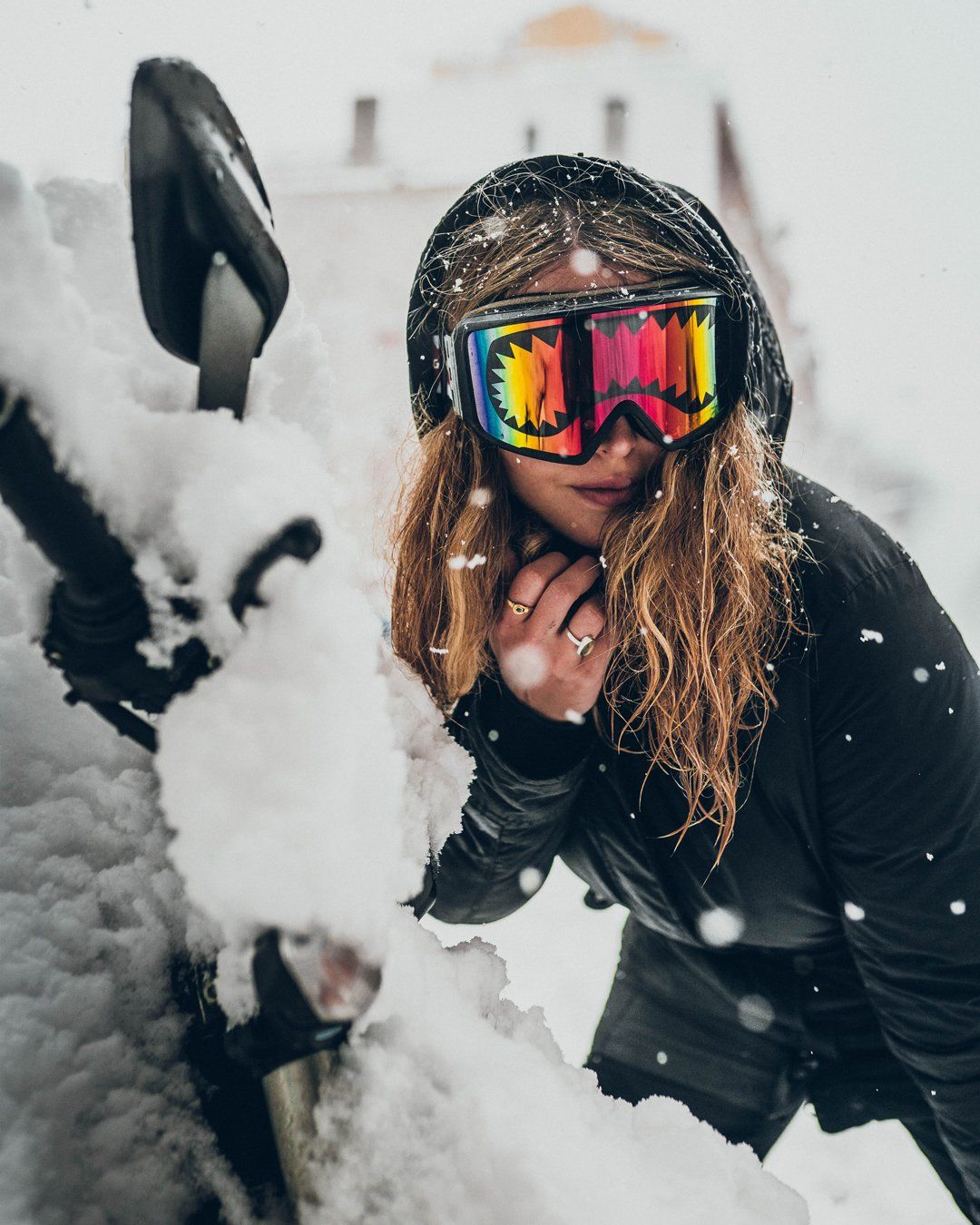 SPRAYGROUND SHARK GOGGLES WITH 3 INTERCHANGEABLE LENS