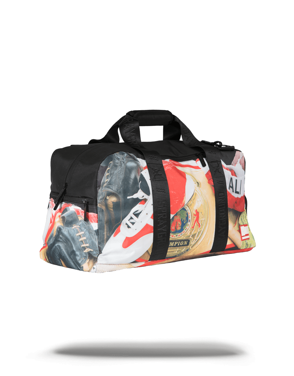 MUHAMMAD ALI STUFFED DUFFLE