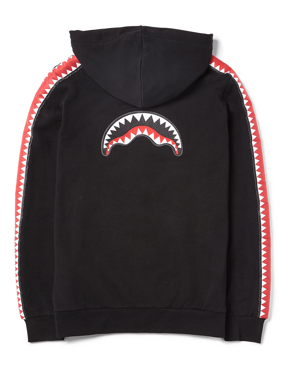 SHARKTRACK SPUCCI ZIPUP HOODIE (BLACK)