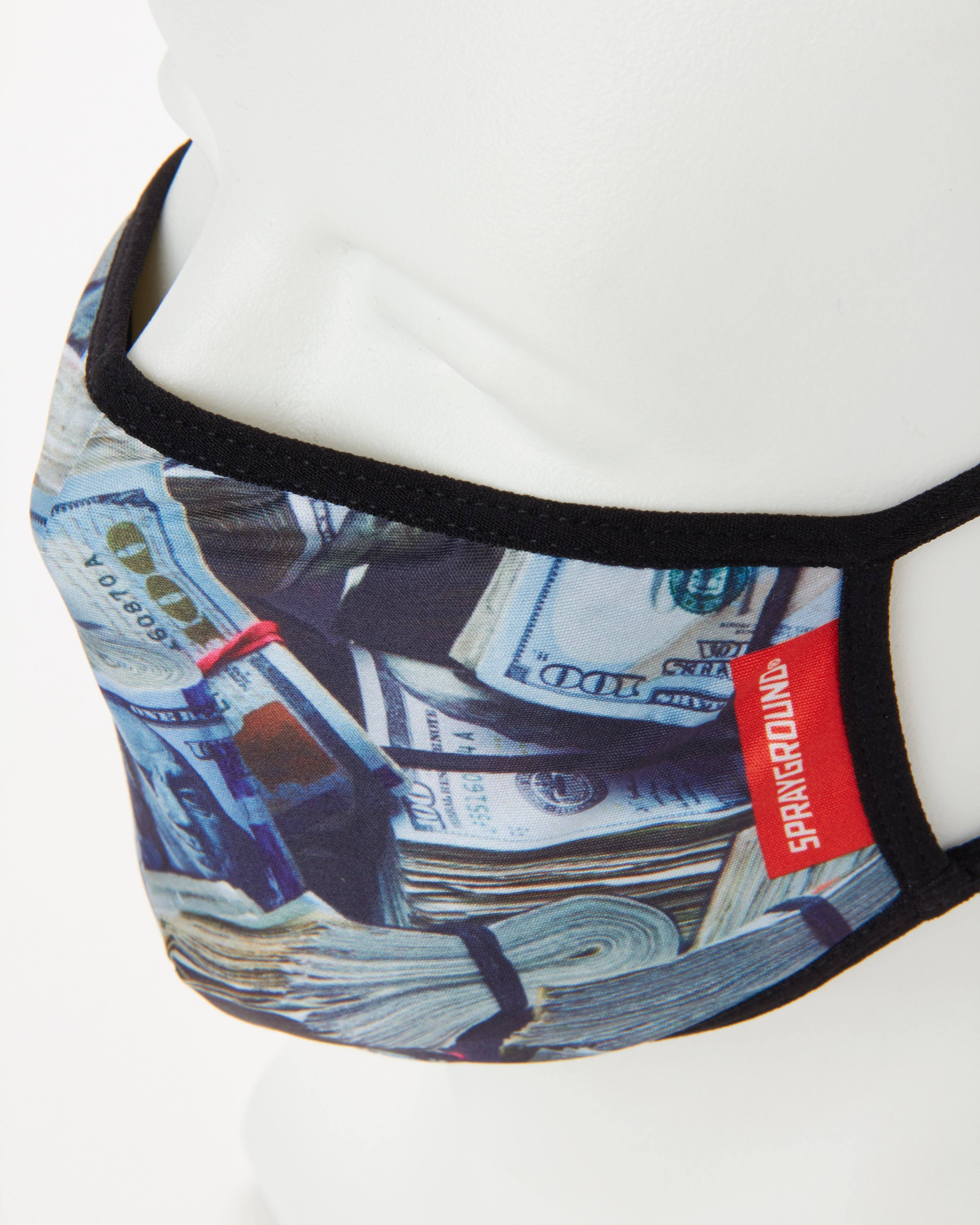 MONEY WHERE UR MOUTH IS FORM-FITTING MASK