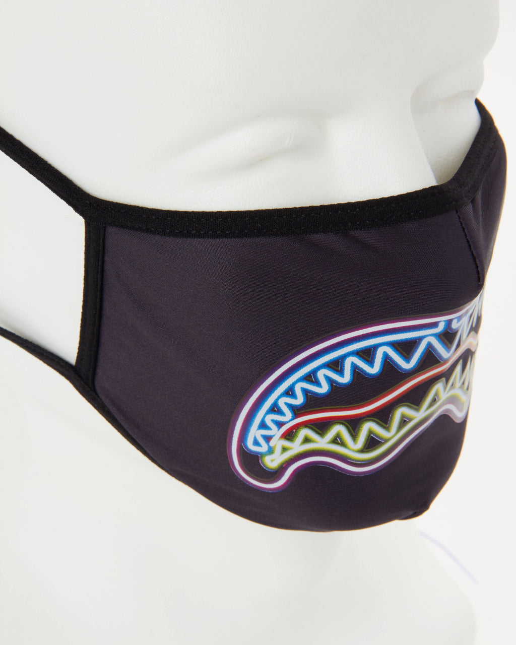 NEON SHARK FORM-FITTING MASK