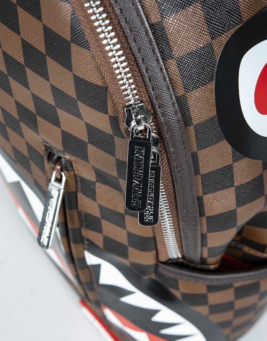 SLEEK SHARKS IN PARIS (BROWN)