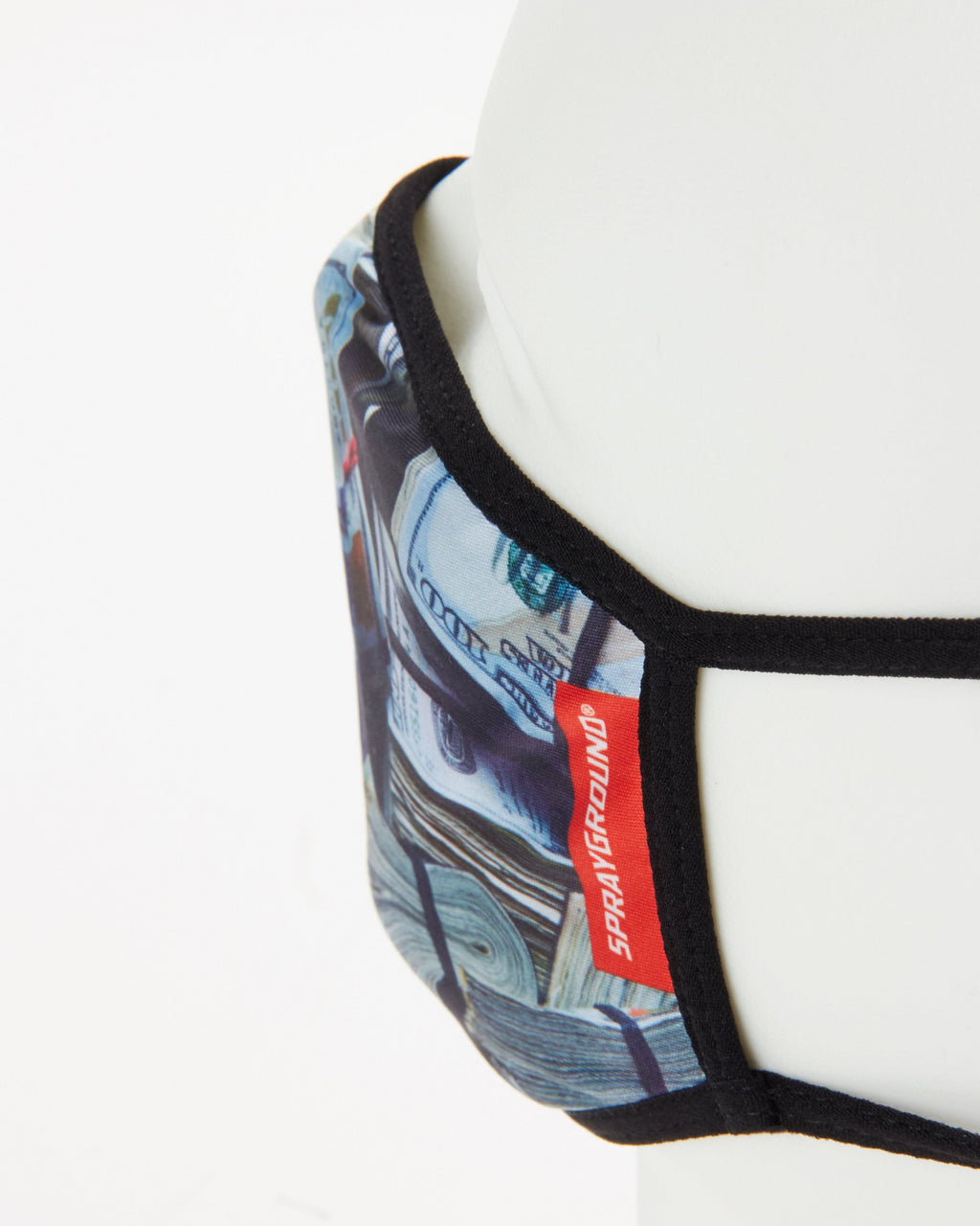 MONEY WHERE UR MOUTH IS FORM-FITTING MASK