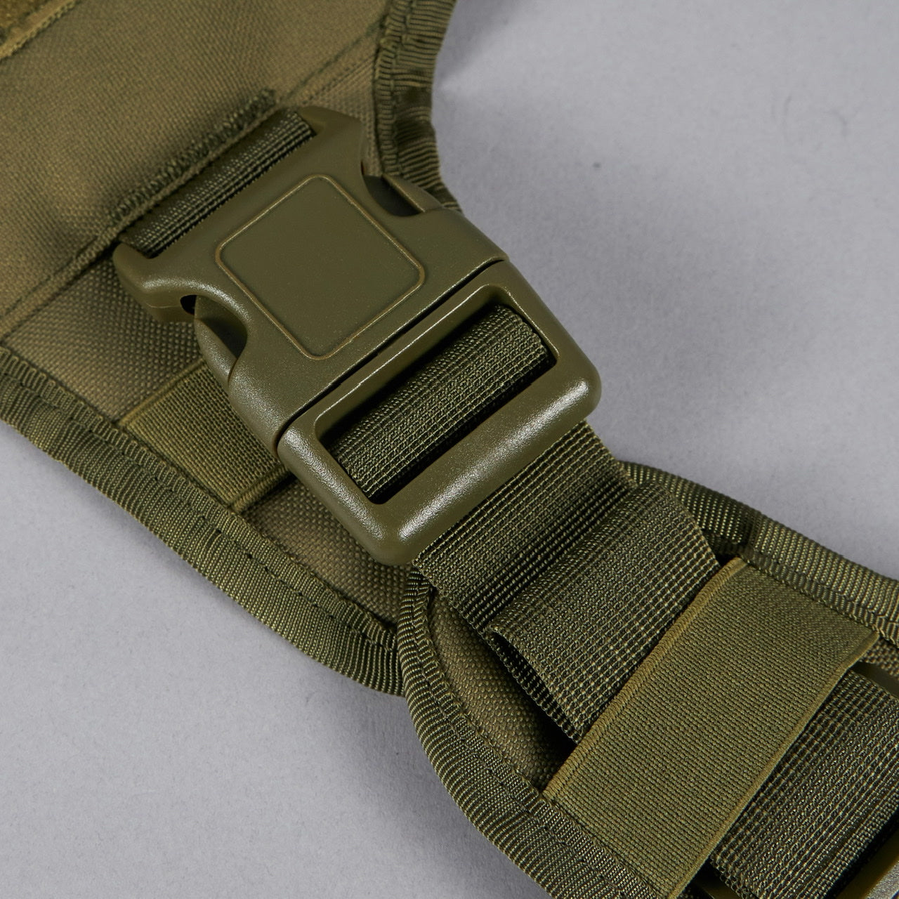 OD Green Tactical Dog Vest Harness