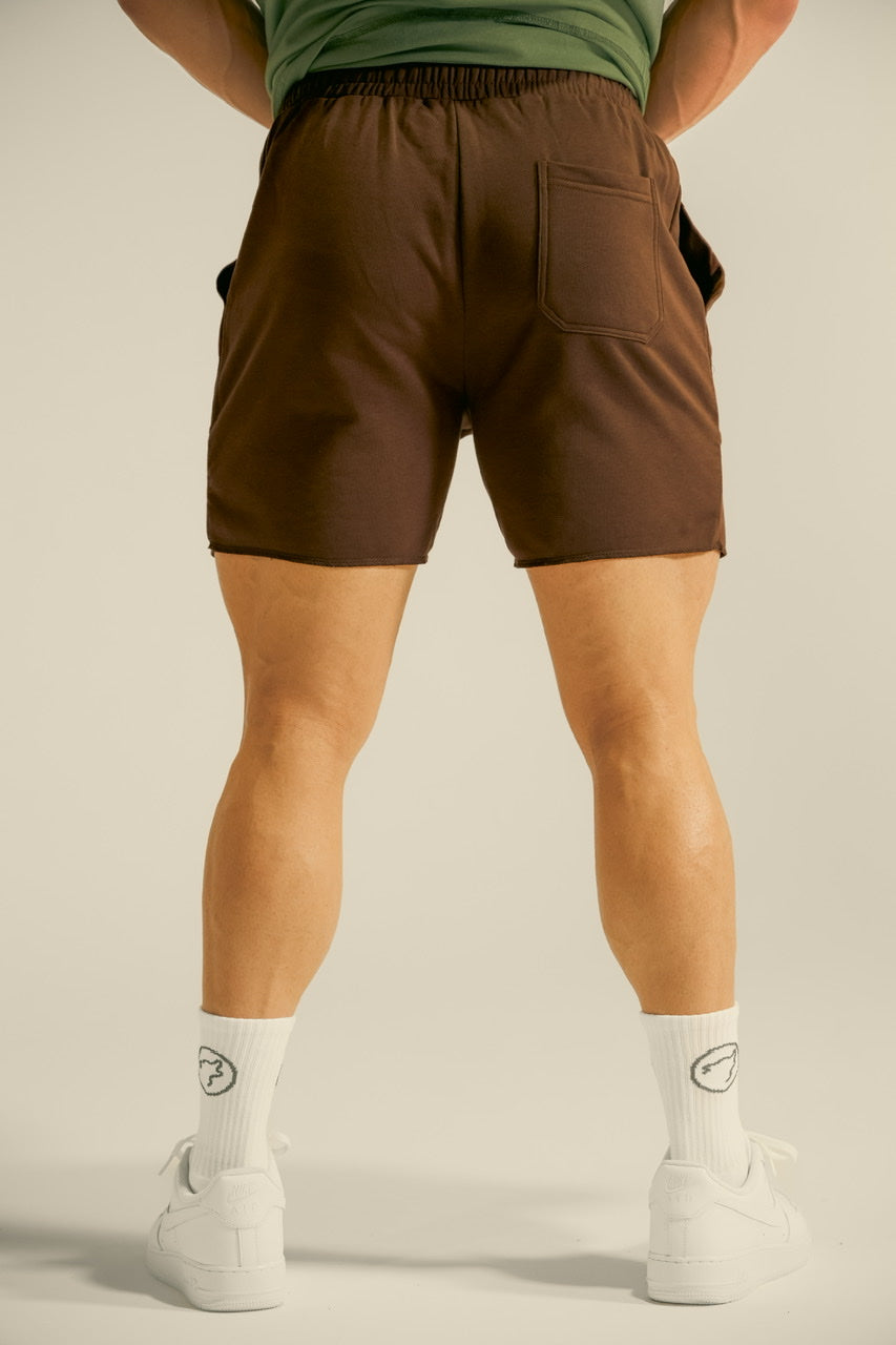 Men's Varsity Shorts Mocha Brown
