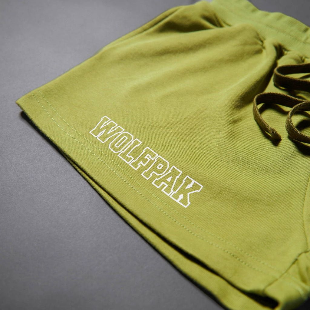 Women's Varsity Shorts Moss Green