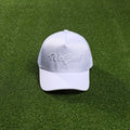 Trucker Hat Script Arctic White