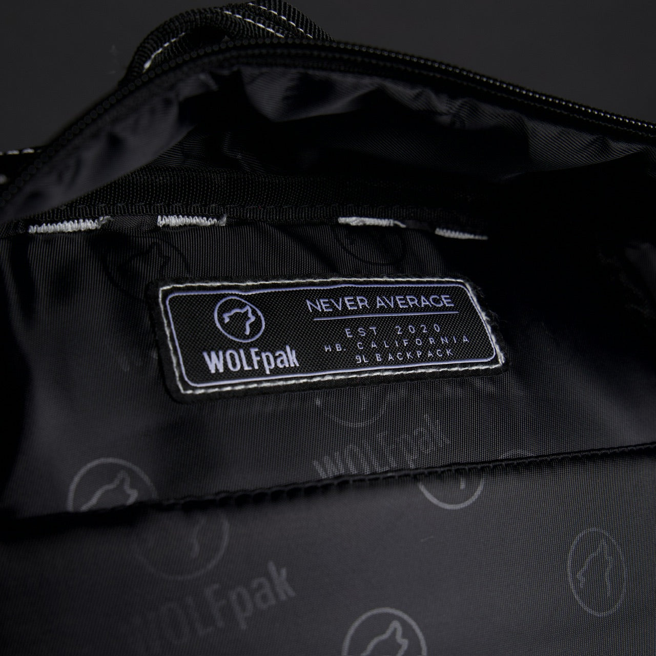 9L Backpack Mini Black Phantom