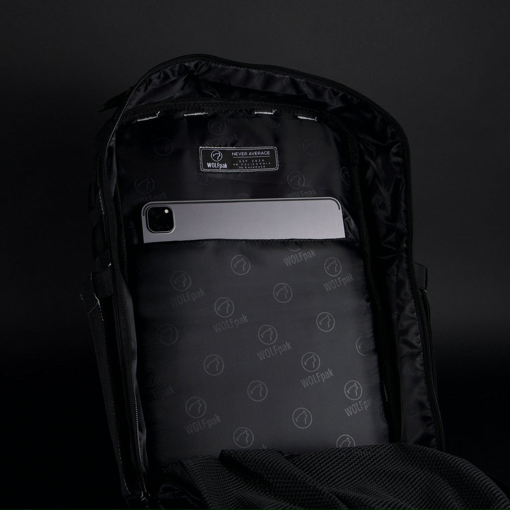 35L Backpack Black Phantom