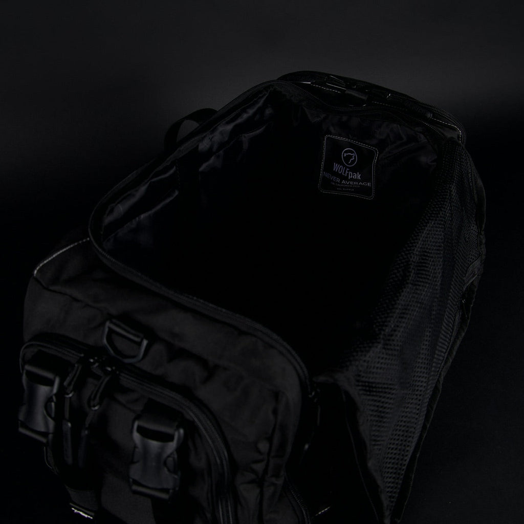 30L Perfect Duffle Bag Black Phantom