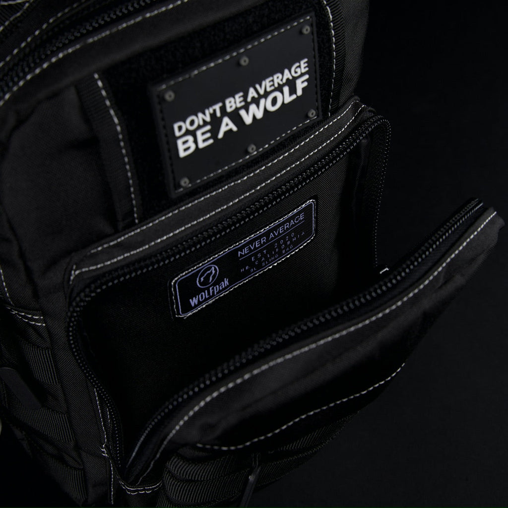 9L Tactical Sling Bag Black Phantom