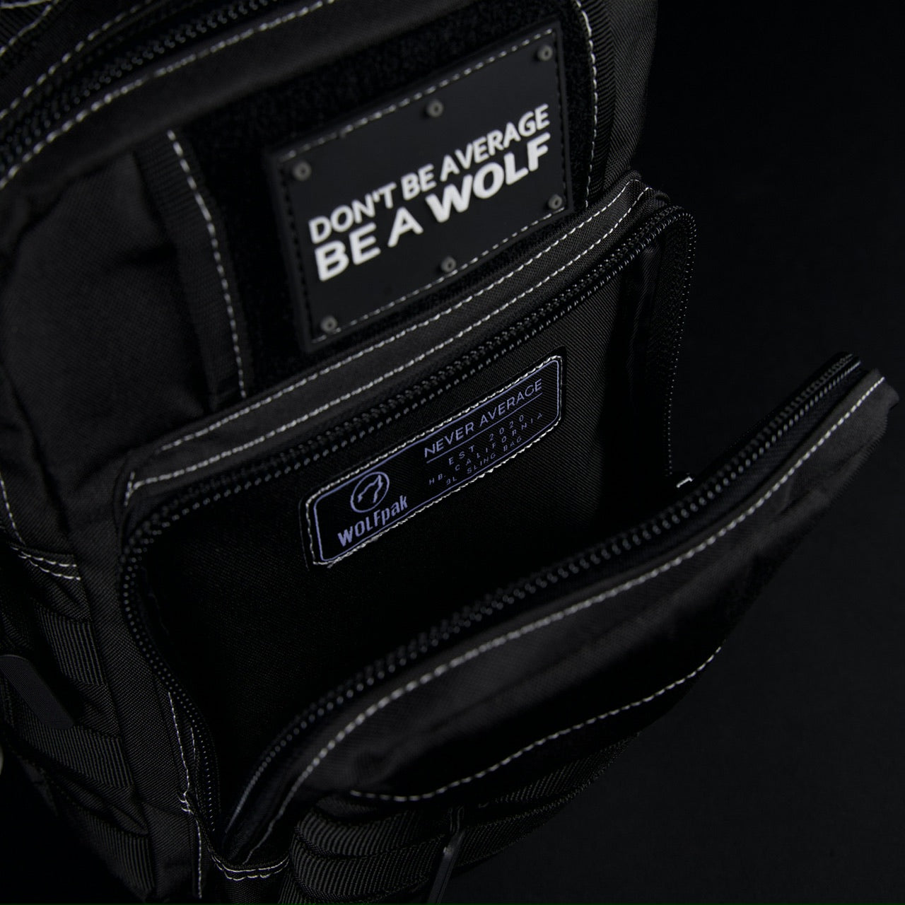 9L Tactical Sling Bag Black Phantom