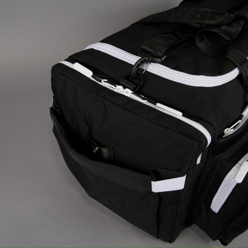 40L Ultimate Duffle Bag Alpha Black White Accents