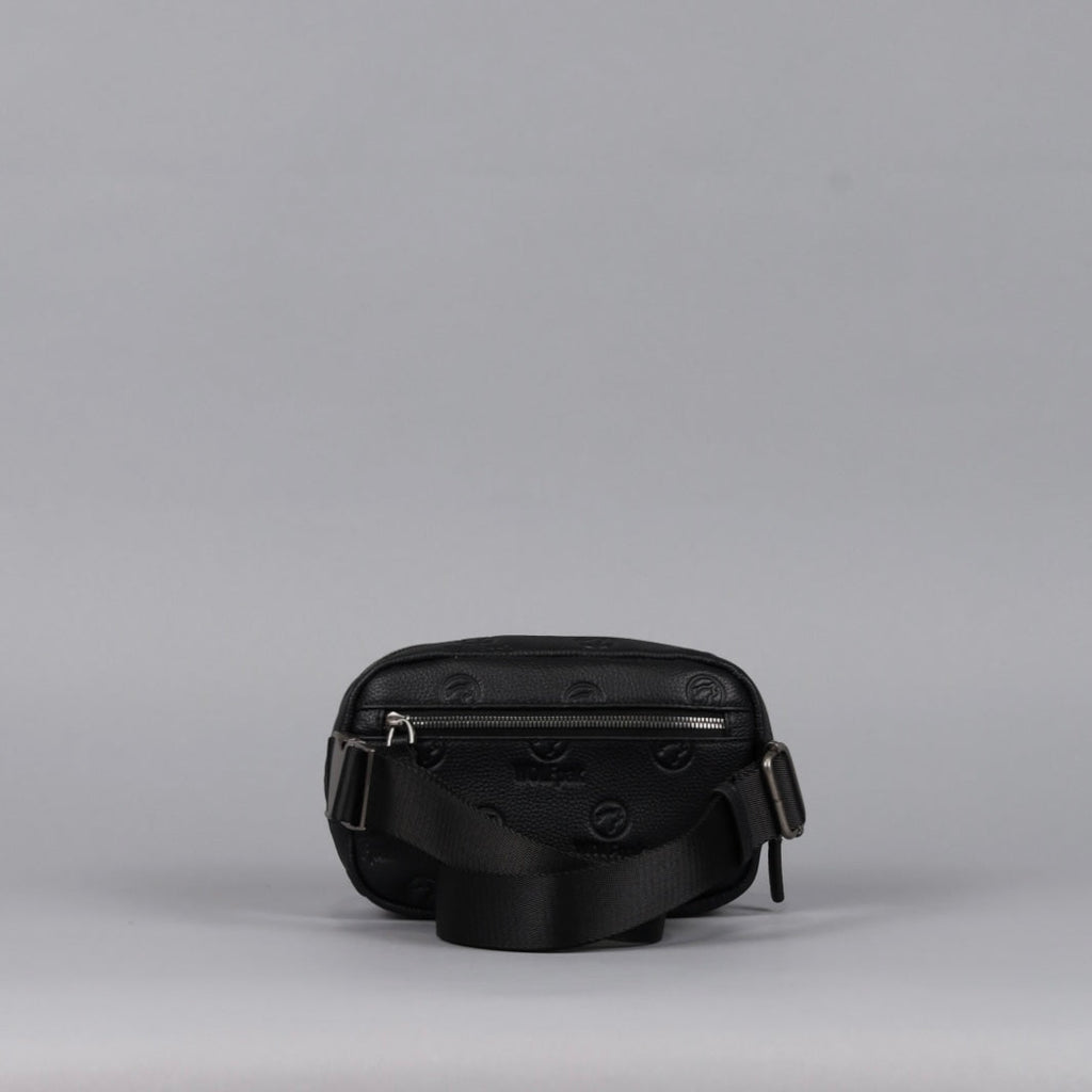 Crossbody Pack Black Luxury Leather