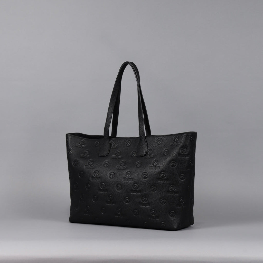 Tote Bag Black Luxury Leather