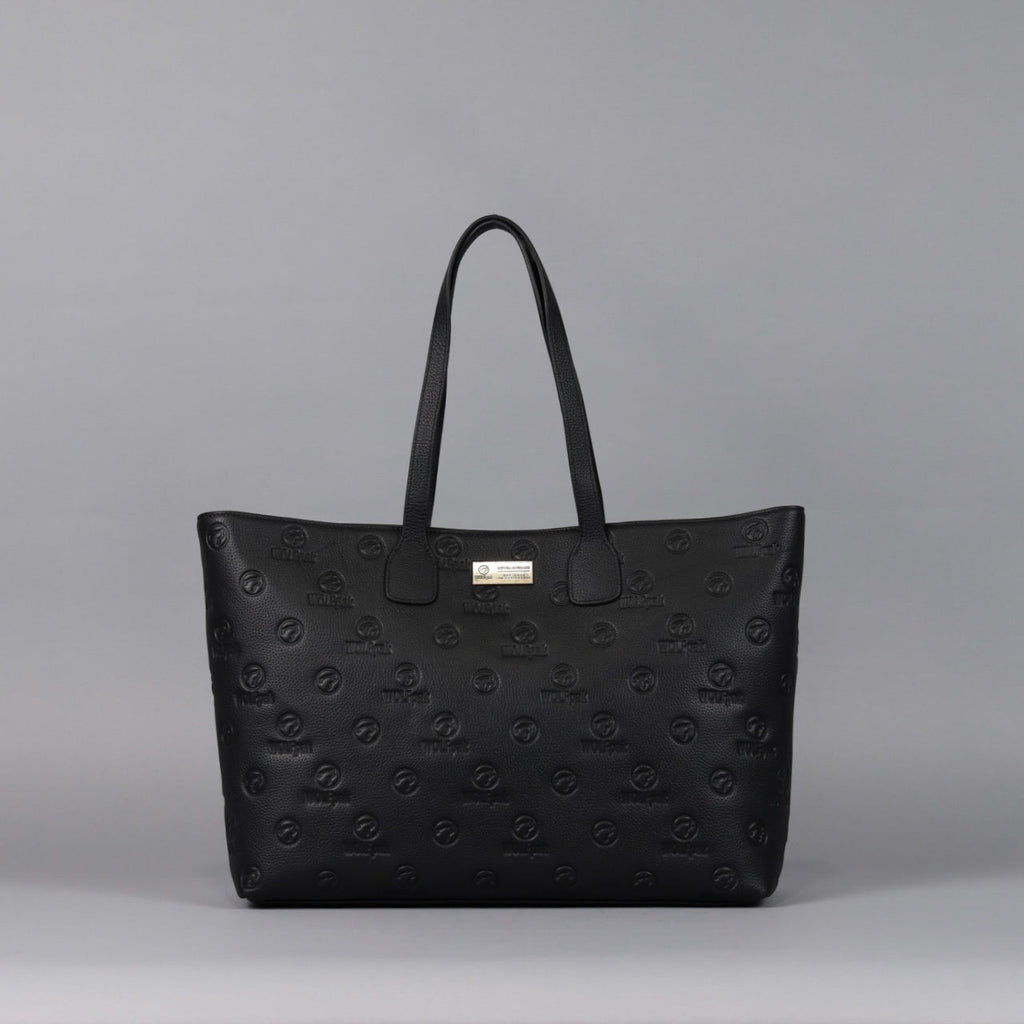 Tote Bag Black Luxury Leather