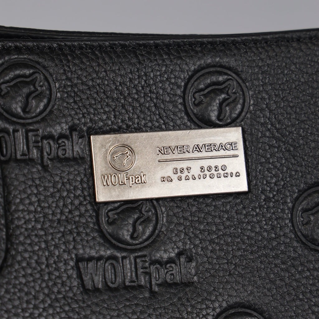 Tote Bag Black Luxury Leather