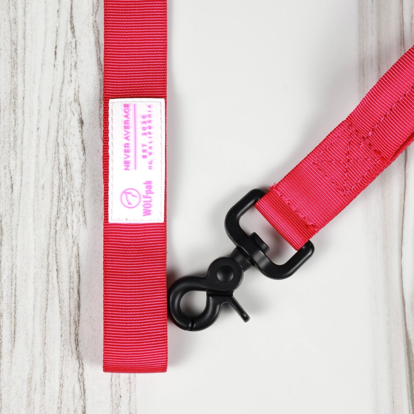 Tactical Nylon Leash Pink Goddess