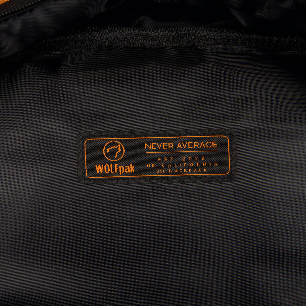 35L Backpack Orange Turbo