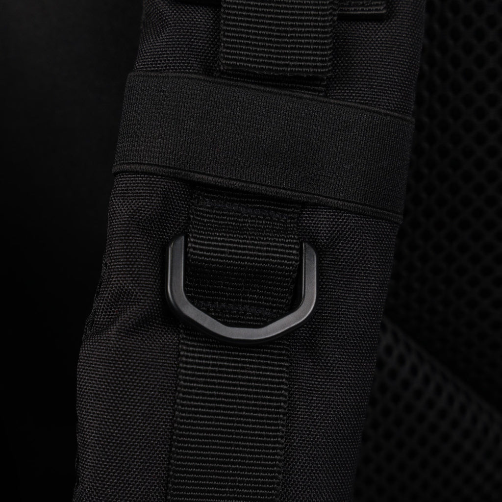 25L Backpack Alpha Black with White Accents