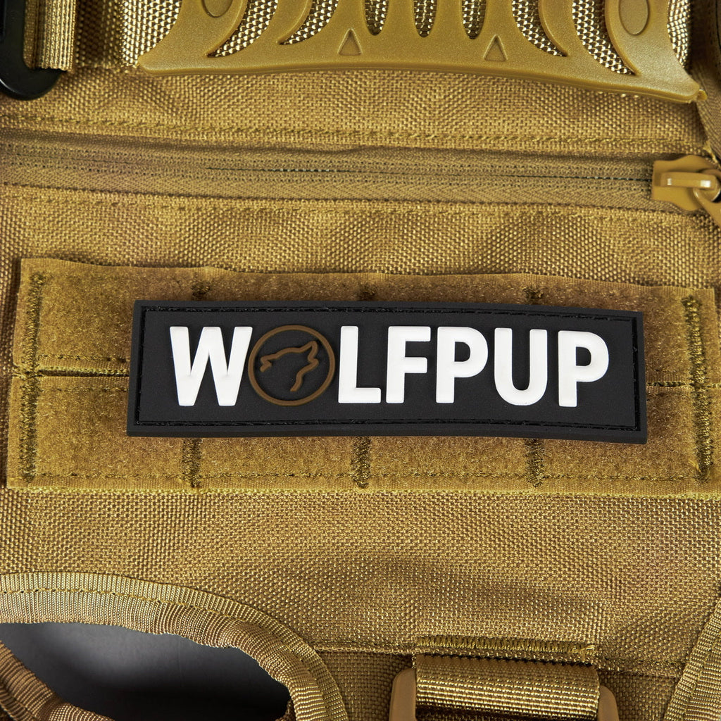 Khaki Tactical Dog Vest Harness