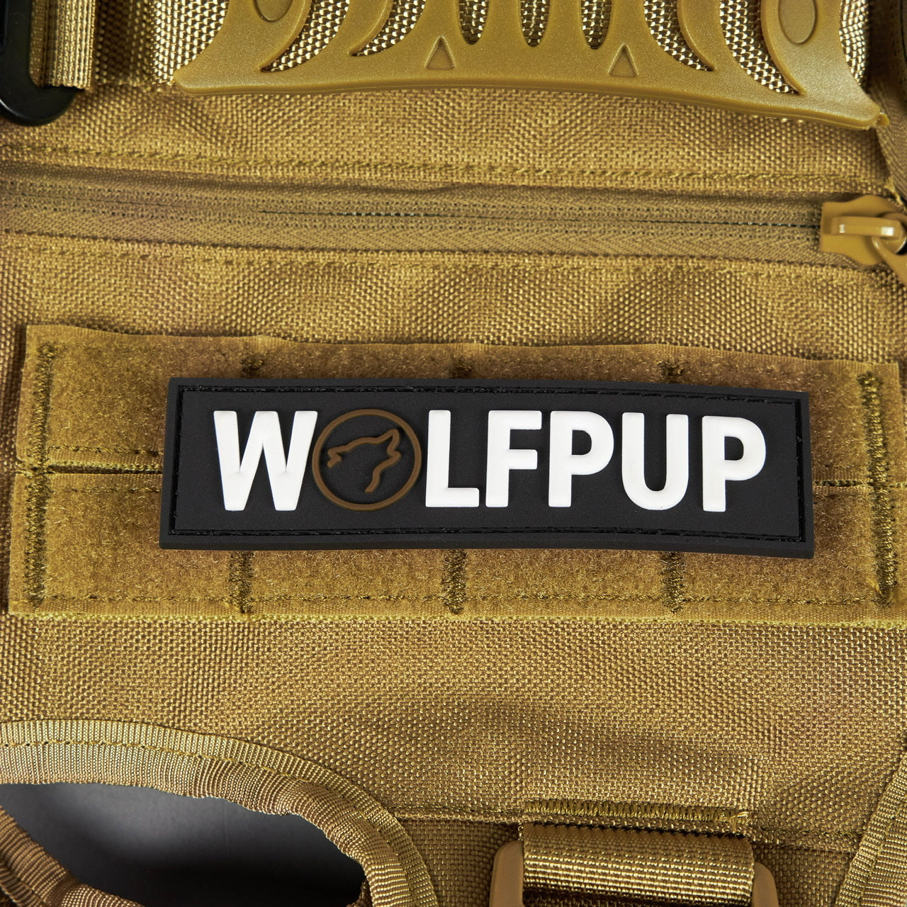 Khaki Tactical Dog Vest Harness