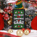 All I Want For Christmas Is Gainz Merry Christmas Patch