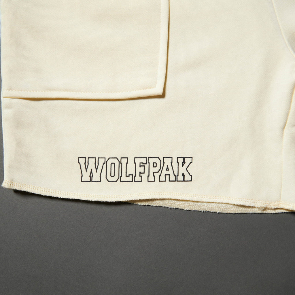 Men's Varsity Shorts Cream