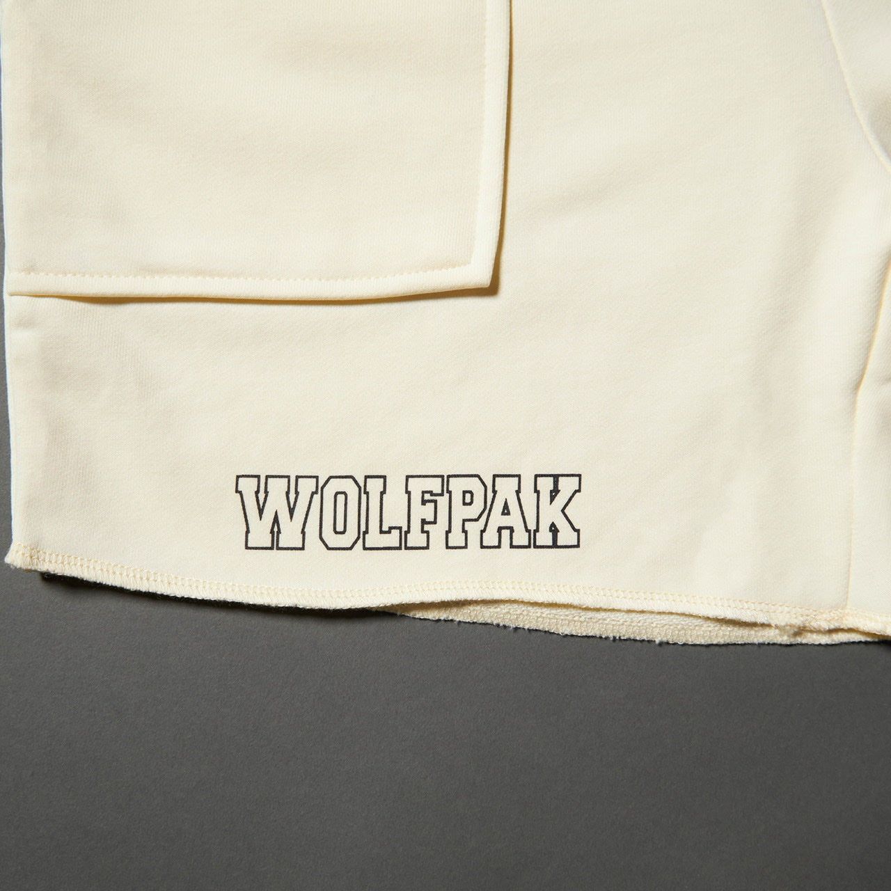 Men's Varsity Shorts Cream