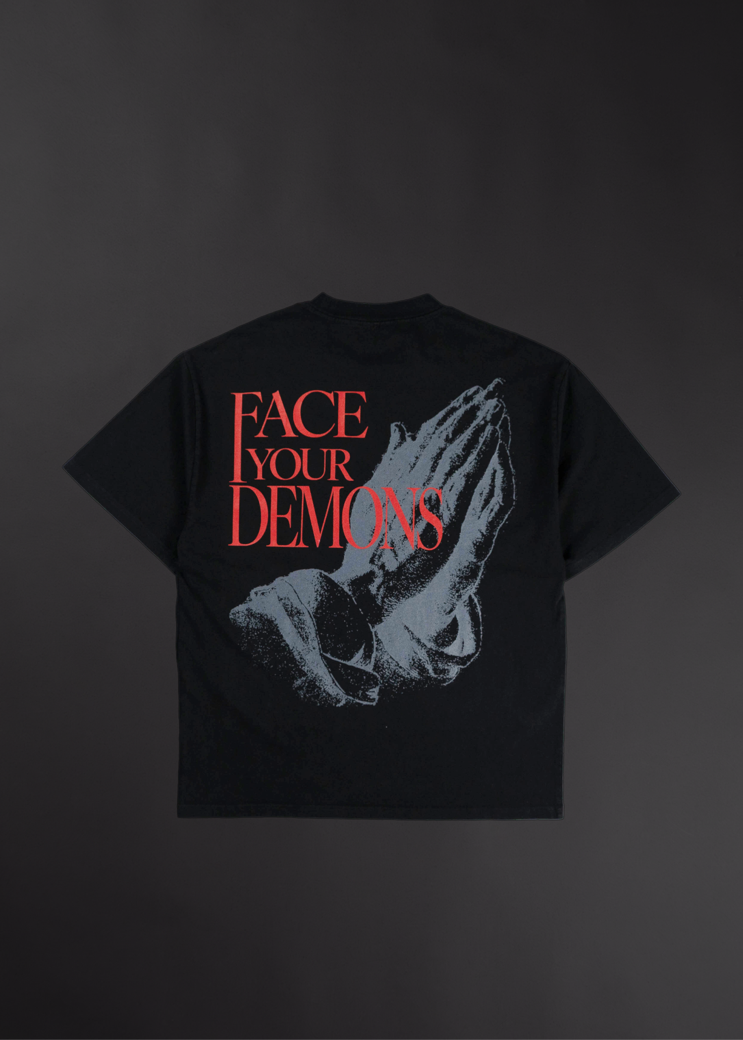 Duality Graphic T-Shirt Face Your Demons