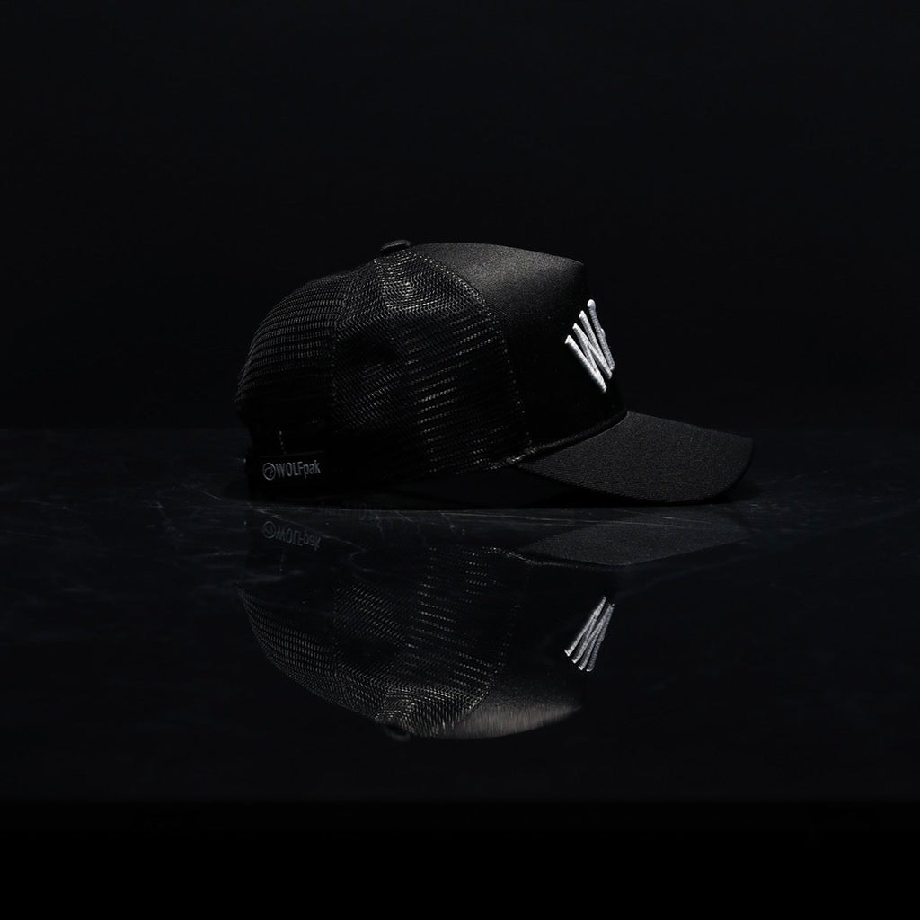 Trucker Hat WFPK Alpha Black