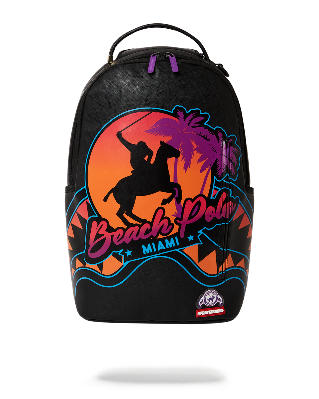 MIAMI BEACH POLO COLLAB BACKPACK (DLXV-BLACK)
