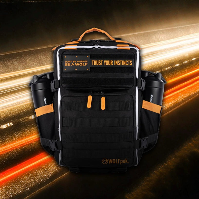 25L Backpack Orange Turbo