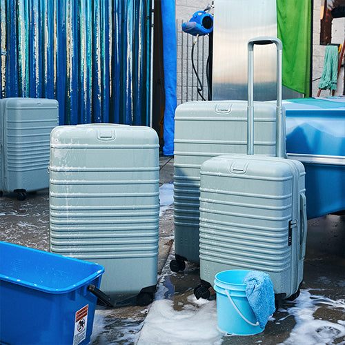 Resale The Medium Check-In Roller in Slate