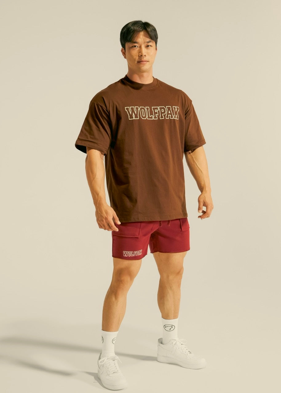 Men's Varsity Shorts Crimson Red