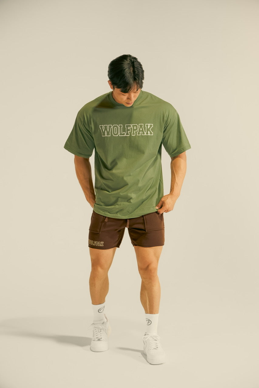 Men's Varsity Shorts Mocha Brown