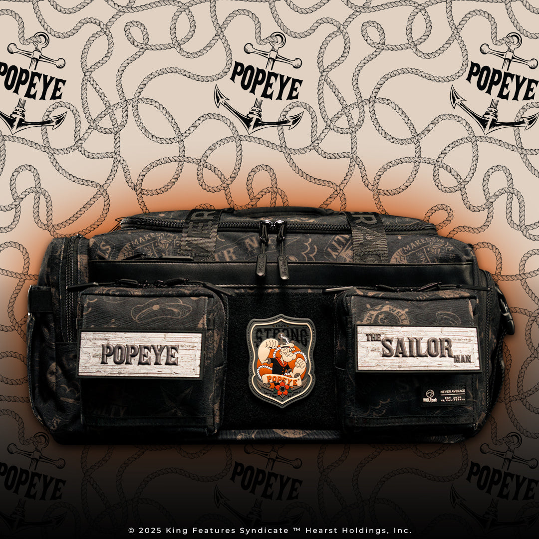 30L Perfect Duffle Bag Popeye Sink or Swim (SALE)