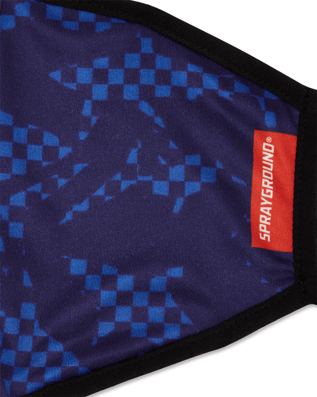 SHARK CHECK (BLUE) FACE MASK