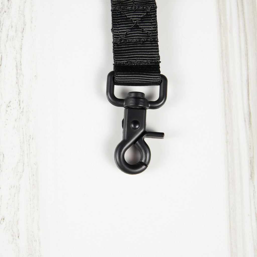 Tactical Nylon Leash Black