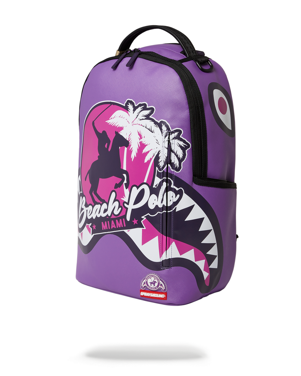 MIAMI BEACH POLO COLLAB BACKPACK (DLXV-PURPLE)