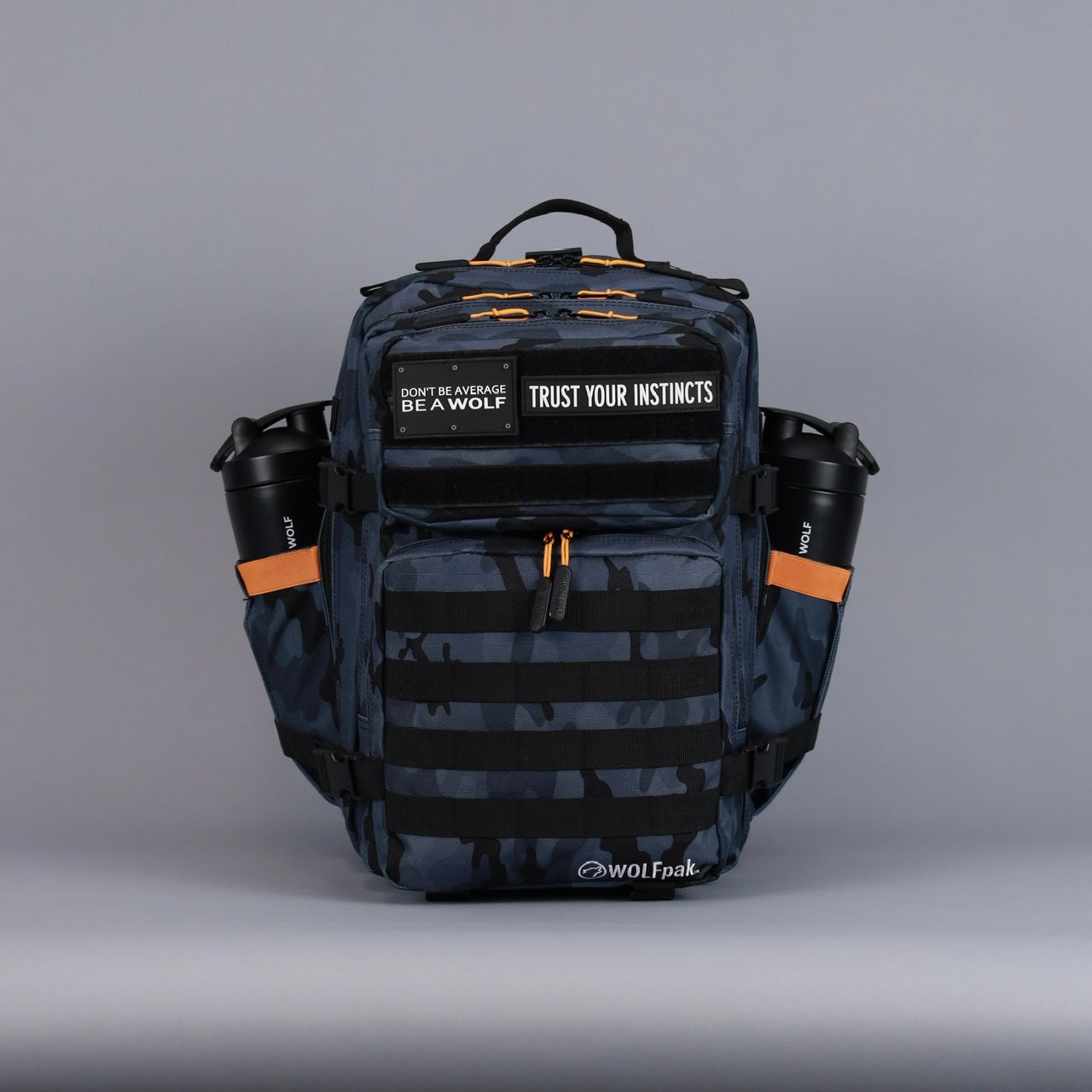 35L Backpack Black Camo Orange