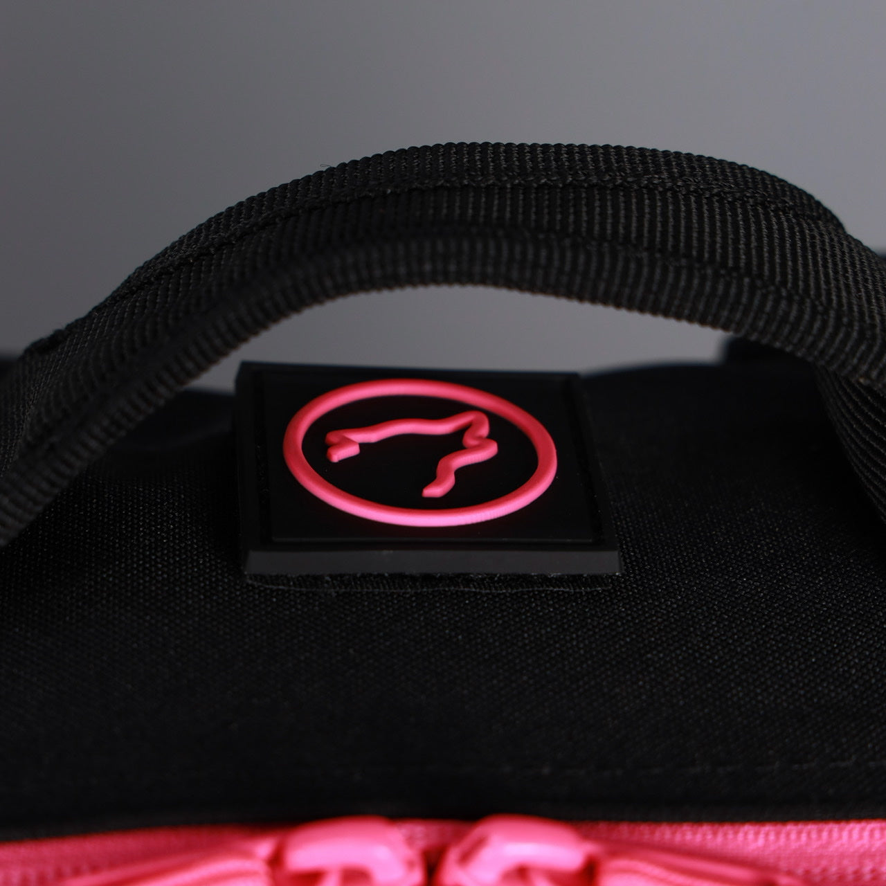 45L Backpack Black Neon Pink