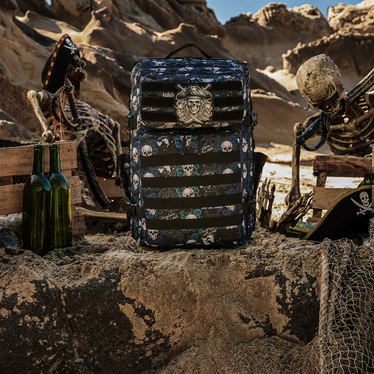 45L Backpack Dead Men Tell No Tales