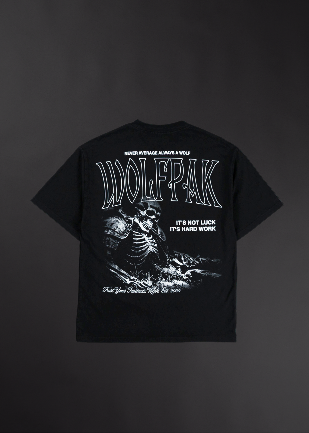 Core "TO THE GRAVE" Graphic T-Shirt