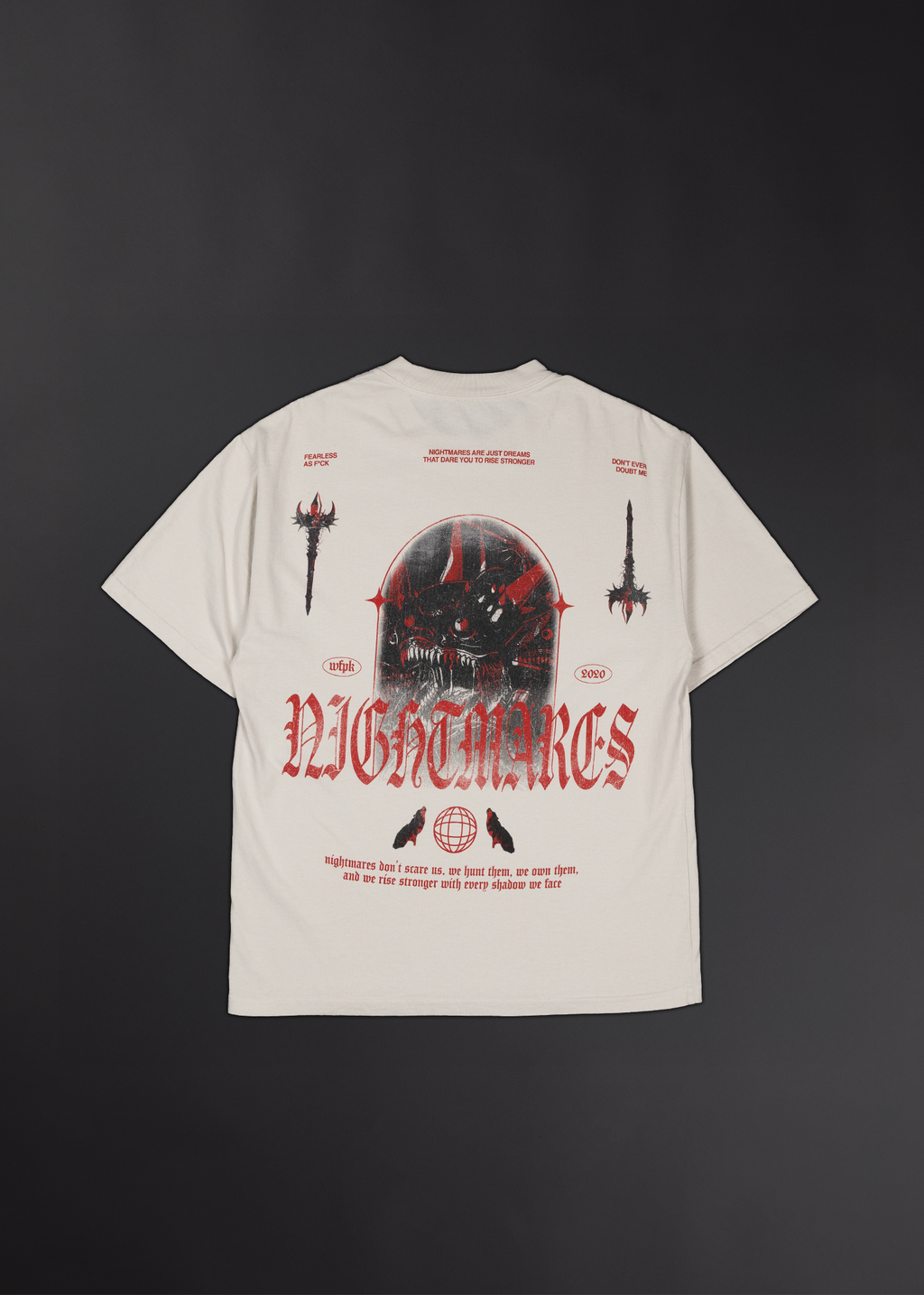 Fearless Graphic T-Shirt Nightmare