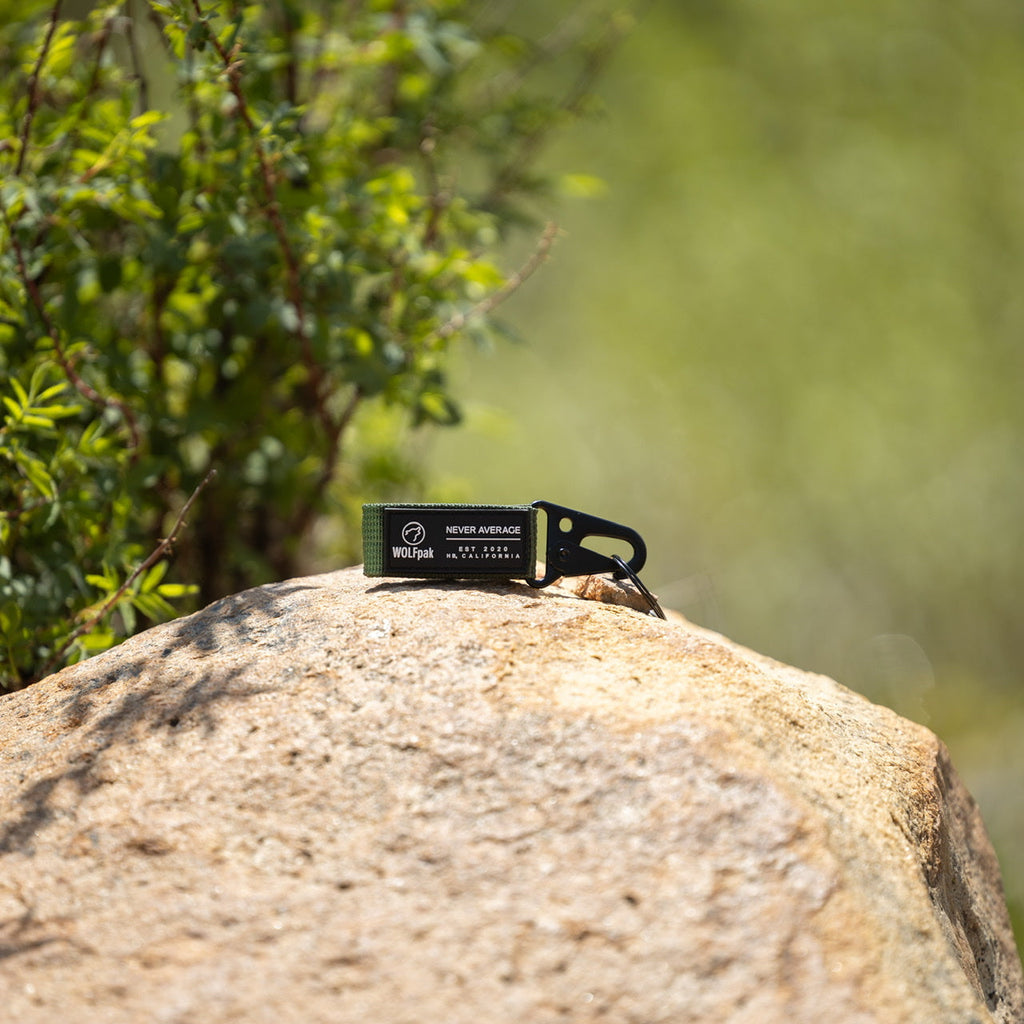 Multi-Functional Nylon Key Chain OD Green